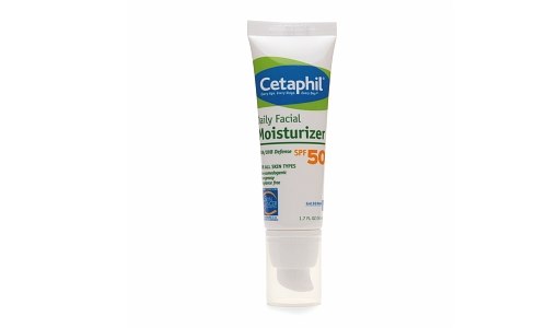 Cetaphil Daily Facial Moisturizer SPF 50 ($13.99, Drugstore.com)