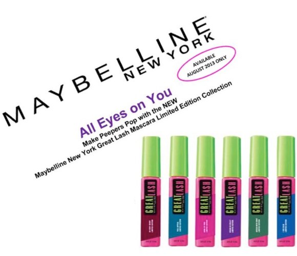 maybelline great lash limited edition colored mascara where to buy