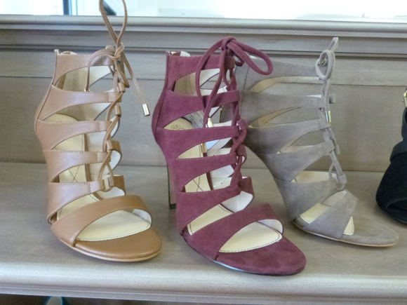 isola spring 2014 LACE UP HEELS