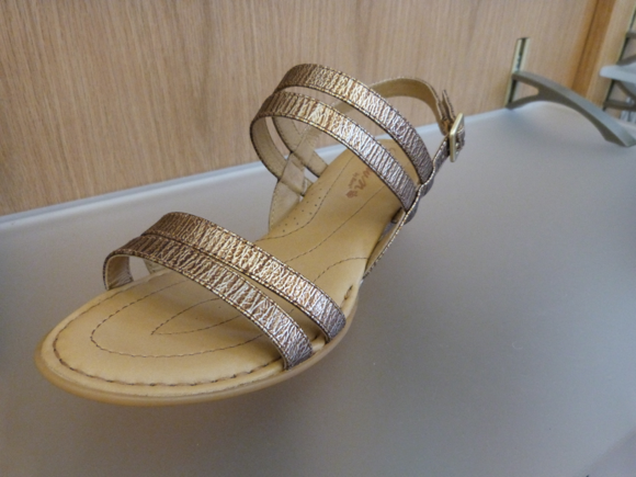 crown by born flat sandals