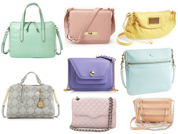 pastel handbags