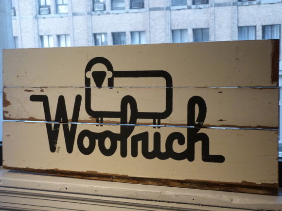 woolrich sign