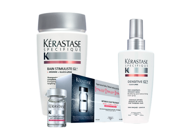 Kerastase specifique thinning hair products