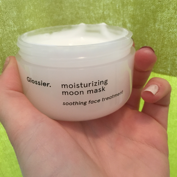 glossie moisturizing moon mask review
