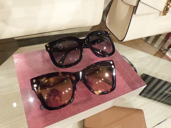 henri bendel over size sunglasses 2016