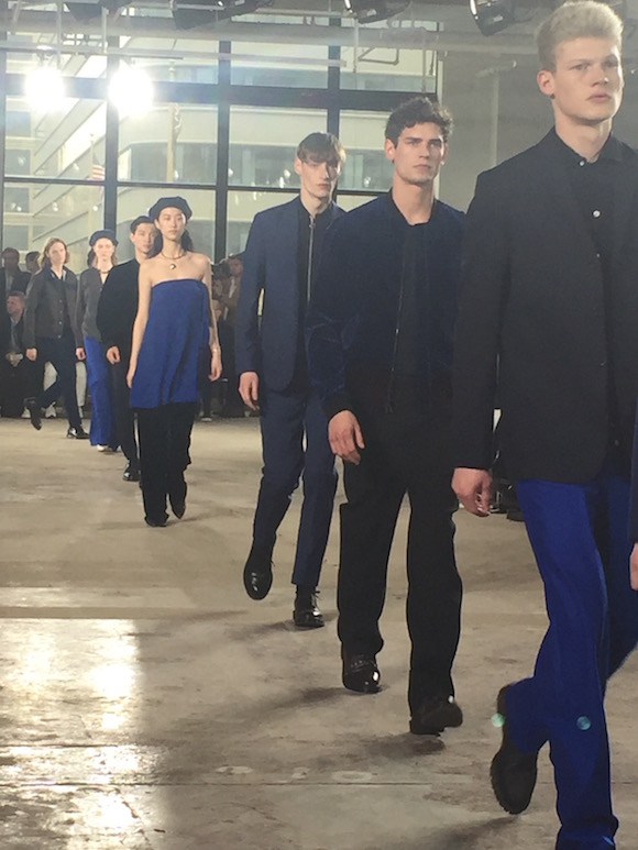 [From the Timo Weiland Men & Women's Collection, Fall 2016]
