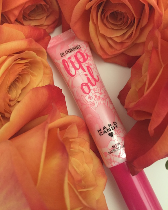 Blooming lip oil hard candy
