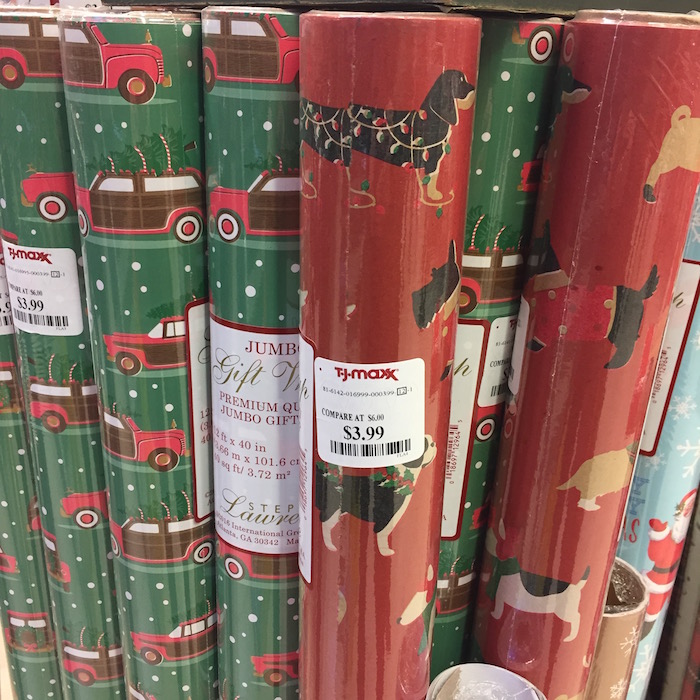 Found the most perfect wrapping paper at TJ Maxx! : r/secretsanta