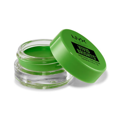 NYX Cosmetics Vivid Brights Creme Eye Color in True Green